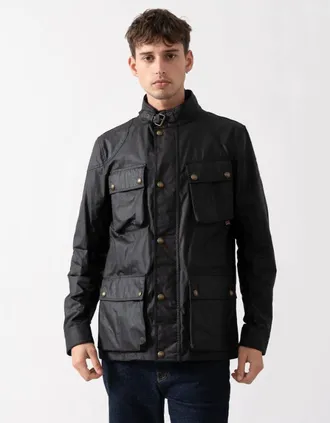 Belstaff Mens Belstaff Mens Fieldmaster Jacket - Black - Size: UK46 eu56 us46