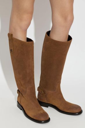 Burberry Cavalier Boots, Womens, Brown