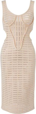 Genny Knitted Dress - Dames - Kleedjes - Roze - 2XS - Kleedjes