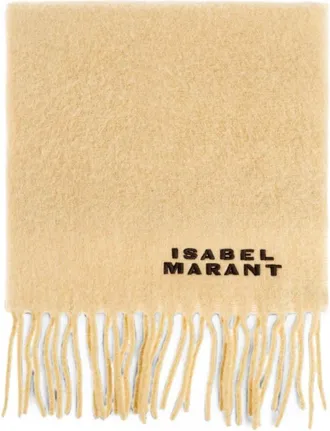 Isabel Marant Accessoires, Dames, Beige, ONE Size, Winter Scarves