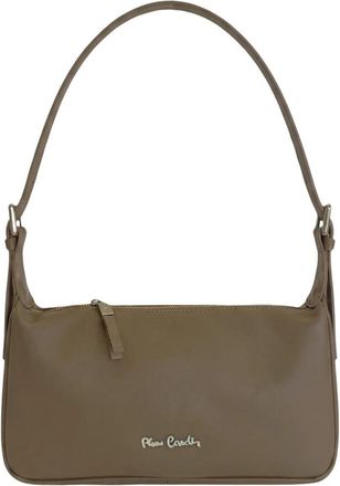 Pierre Cardin Schoudertas - Dames - Schoudertassen - Bruin - ONE Size - Leer - Tassen