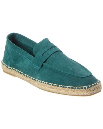 Reiss Cannes Leather Espadrille