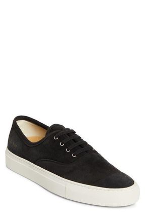 Common Projects Four Hole Slip-On Sneaker in Black at Nordstrom, Size 13Us