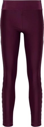 Versace Jeans Couture Broek - Dames - Leggings - Paars - XS - Broeken