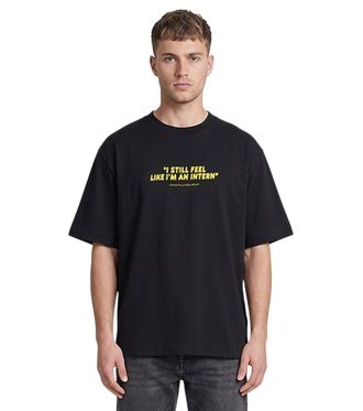 Off-white Black Relaxed Graphic T-Shirt