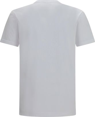Dolce & Gabbana Mens Cotton Jersey T-Shirt Optical White T-Shirts And Polos