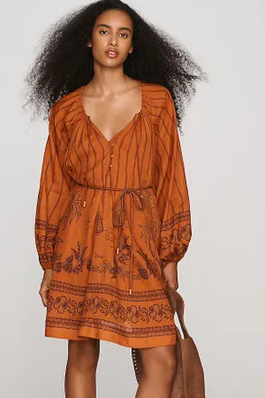 Alemais Boathouse Cotton Mini Dress
