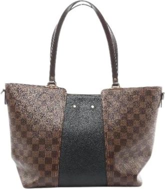 Louis Vuitton Pre-owned Tote Bags, female, Brown, Size: ONE SIZE Pre-owned Jersey MM Tote
