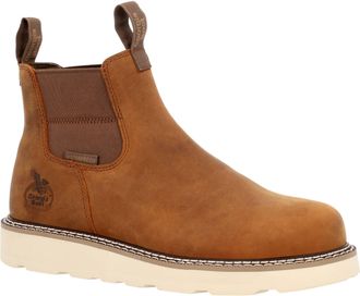 Georgia Georgia Mens Gb00694 Short Boot Core 37 Wedge In Barracuda M