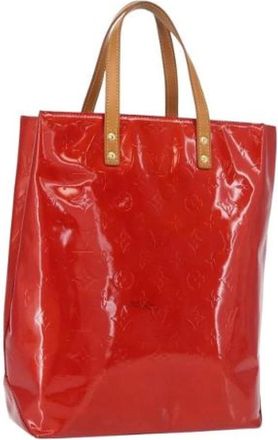 Louis Vuitton Pre-owned Tote Bags, female, Red, Size: ONE SIZE Pre-owned Leather Tote Bag