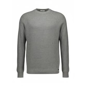 Gentiluomo Round LS - Knitwear - Hombre - Gris - 2XL