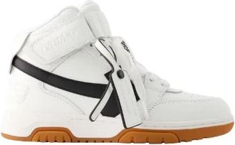 Off-white Leren Sneakers - Dames - Sneakers - Wit - 35 EU - Leer - Schoenen