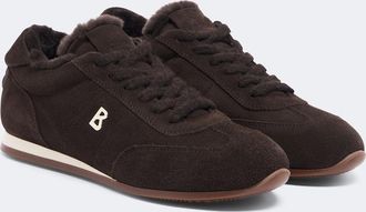 Bogner Zapatillas Valencia de ante con borrego