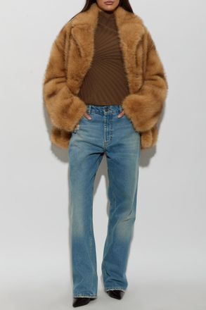 Stand Studio Artificial Fur Vanja, Womens, Brown