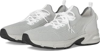 Calvin Klein Lorhee Womens Shoes Light Grey : 9.5 M, Canvas/Lace/Rubber