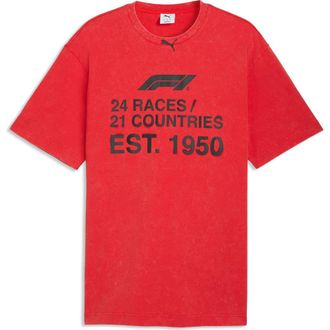Puma Formula 1 Race No Graphic T-Shirt in Pop Red at Nordstrom, Size Xx-Large
