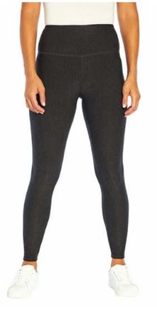 Orvis Womens Midweight High Rise Fleeced Lined Legging, Heather Charcoal, S