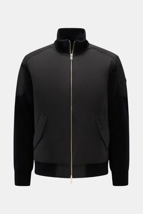 Moose Knuckles Men - Down blouson Magnus Knit Hybrid black
