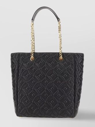 Michael Kors quilted chain straps top handle bag