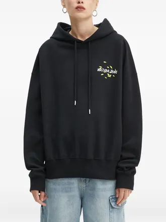 Moschino Hoodie met trekkoord - Zwart