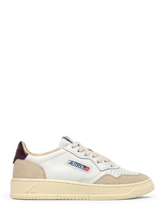 Autry Medalist Low LS18 Leather Suede Sneakers