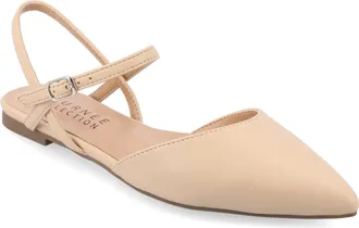 Journee Collection Women & apos;s SuperNatural Shades Narrow Width Martine Flats