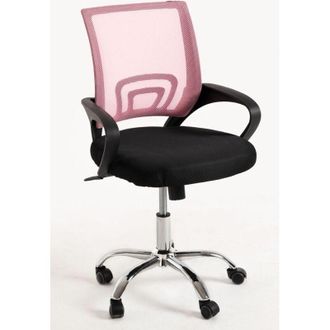 Regalos Miguel Sillas De Escritorio - Silla Midi Pro - Rosa Y Negro