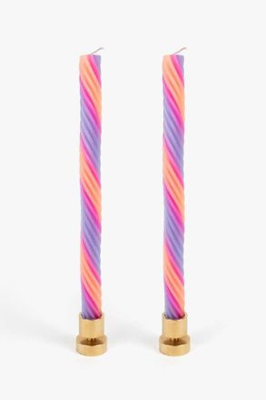 54 Celsius Rope Candles in Orange/pink/lavender at Nordstrom