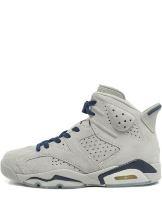 Nike Jordan Jordan 6 suede sneakers - Grigio