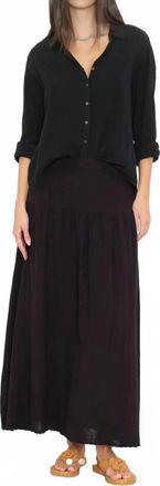 Xirena Evelyn Maxi Skirt In Black