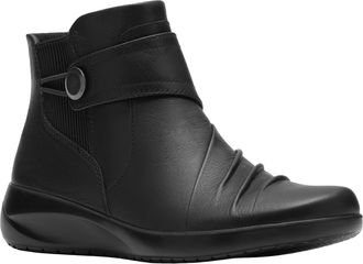 Clarks womens Kaetlyn Sara, Black Leather, 3 UK