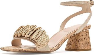 Pelle Moda Tiann Womens Sandals Natural : 8.5 M, Synthetic