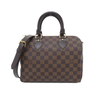 Louis Vuitton Ebene Coated Canvas Boston Bag (Pre-Owned)