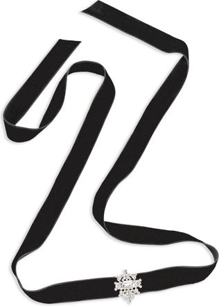 Jennifer Behr Choker Angelica Ribbon - Nero