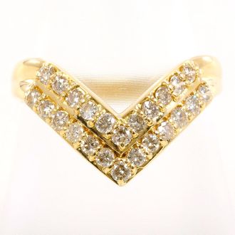 C&A Yellow Gold Yellow Gold (18K) Band Ring (Pre-Owned)