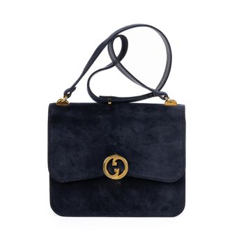 Gucci Rare Vintage 1973 Flap Bag schoudertas