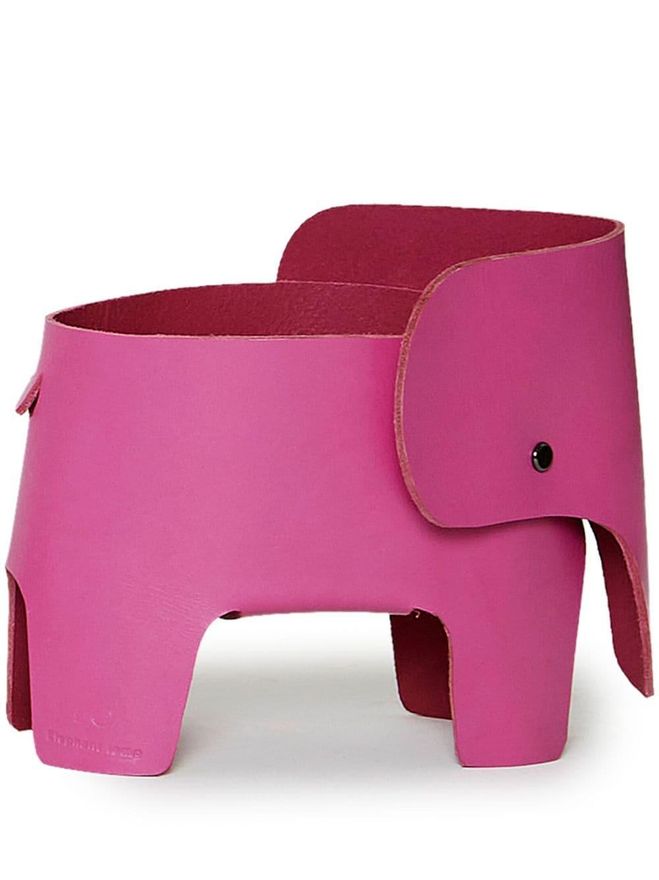 Elephant leather lamp - Pink