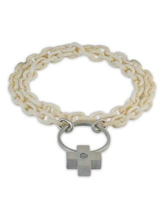 Parts Of Four sterling silver diamond cross-pendant necklace