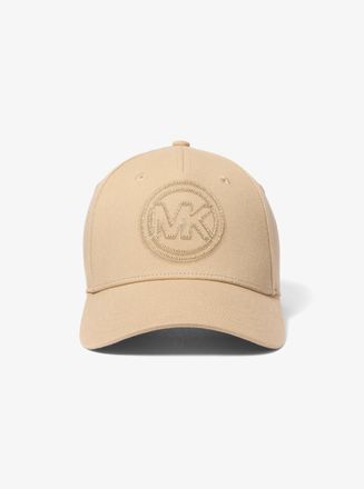Michael Kors Logo Charm Cotton Baseball Hat