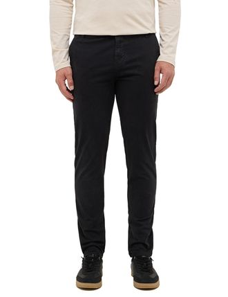 Mustang 5-Pocket-Hose MUSTANG Herren Style Daytona Chino, Herren, Gr. 32, L&auml;nge 34, braun (3328 braun), Twill, 97% Baumwolle, 3% Elasthan, unifarben, slim fit