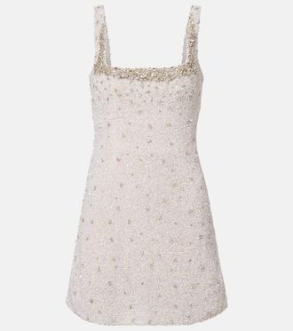 Rachel Gilbert Sequined minidress