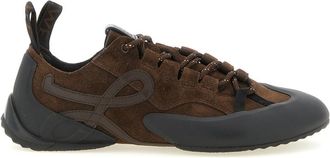 Loewe Brown Lace-up Sneakers