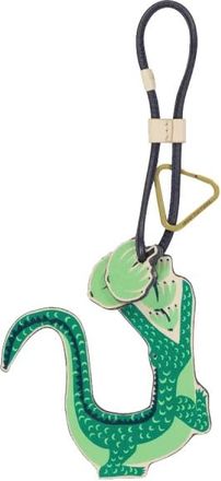 Inou&iuml; Editions Keyring Mangrove - Dames - Sleutelhangers & Tashangers - Groen - ONE Size - Leer - Accessoires