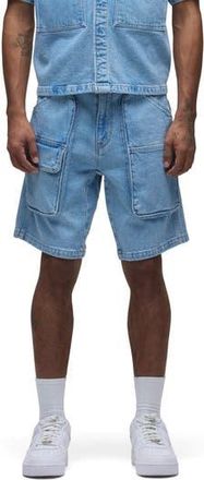 Hudson Industry Denim Cargo Shorts in Hazy at Nordstrom Rack, Size 34
