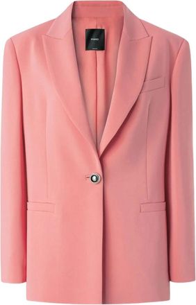 Pinko Casual Roze Blazer - Dames - Blazers - Roze - M - Jassen