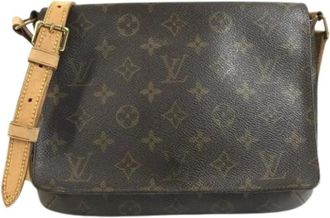 Louis Vuitton Vintage, unisex, Bruin, ONE Size, Pre-owned Monogram Schoudertas
