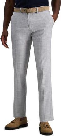 Kenneth Cole Reaction Glen Plaid Stretch Pants in Light Grey at Nordstrom Rack, Size 32 - 30