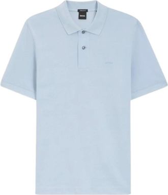 HUGO BOSS Tops > Poloshirts - Heren - Polos - Blauw - S - Tops