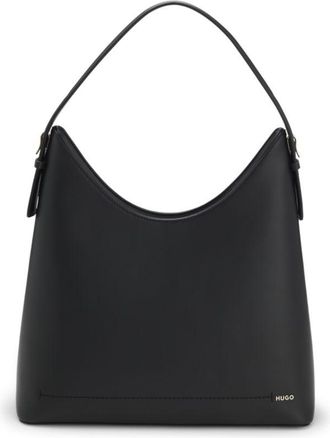 HUGO BOSS Hobo bag with logo lettering