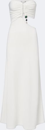 CHRISTOPHER ESBER Embellished cutout jersey maxi dress